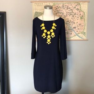 ABS navy dress